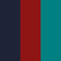 Navy/Burgundy/Teal